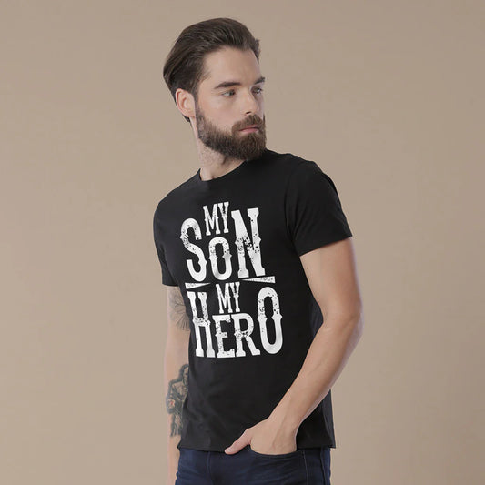 Black My Son/Dad My Hero Father-Son Tees